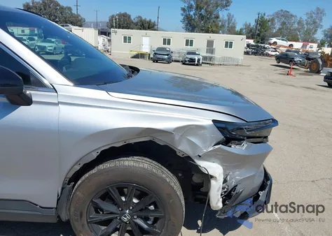 2024 Honda Cr-V Hybrid Sport-L из США, поврежденный, VIN 7FARS5H84RE013555